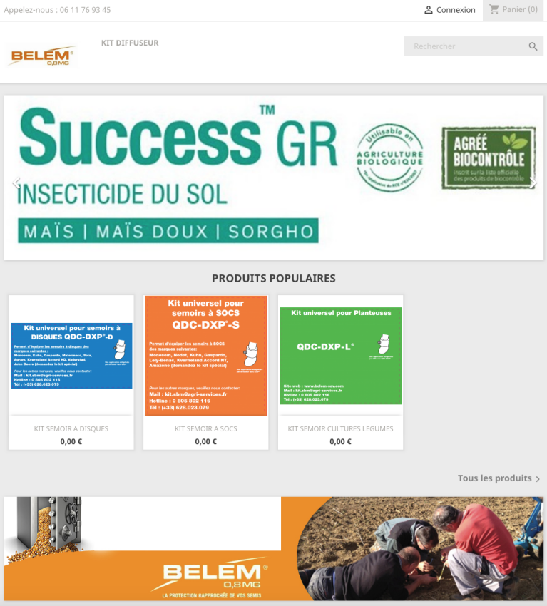 Boutique Belem Prestashop